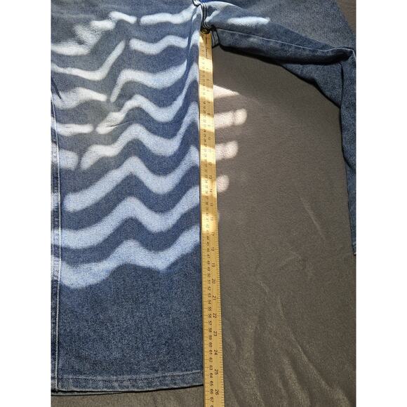 Lee Jeans Mens 44 Vintage 90s Denim Medium Wash - Picture 7 of 11